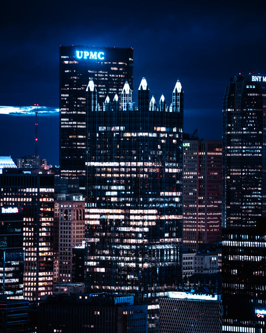 PPG Place at Night from Duquesne Incline